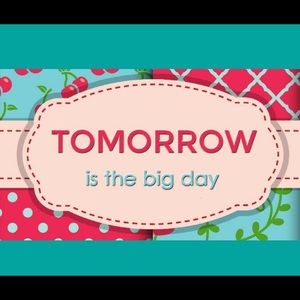 Big Announcement tomorrow!!!